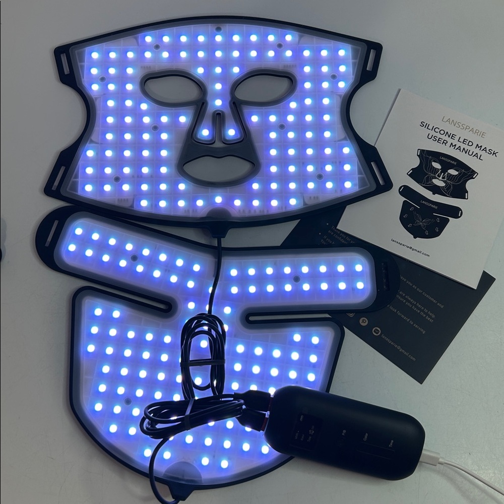 7-IN-1 Color LED Face And Neck Mask Light Therapy - Picture 14 of 16